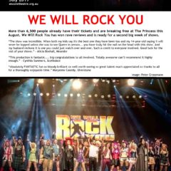 July 2019 – We Will Rock You
