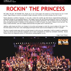 August 2019 – Rockin’ The Princess